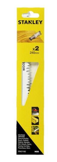 Stanley Bajonettsagblad grov 240mm sta21182