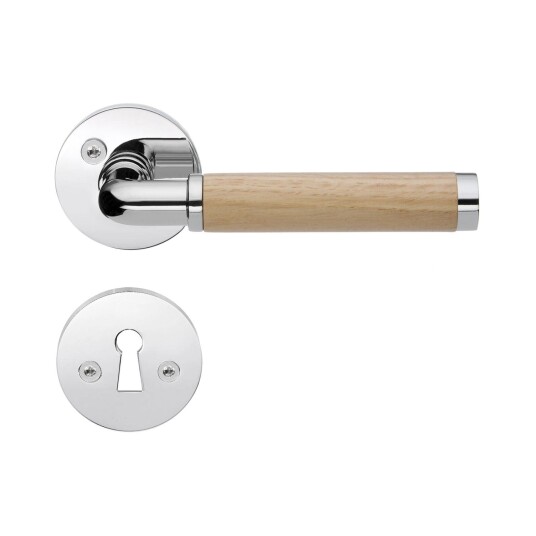 Beslagsboden Design 843 Innedørvridere Krom/eik
