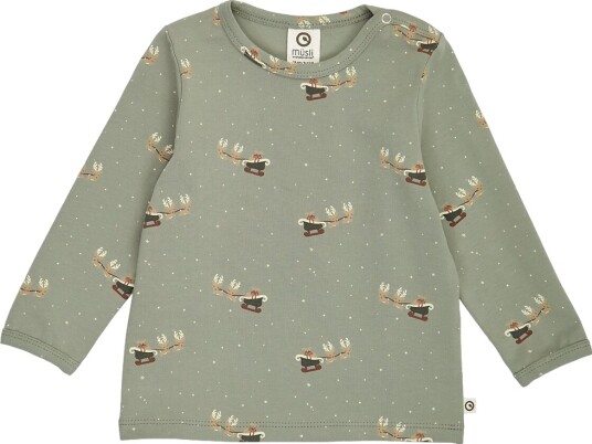 Müsli Genser   Jul   Shadow/Deep Green/Balsam CreaMüsli   1½ år 86   Genser   Grønn