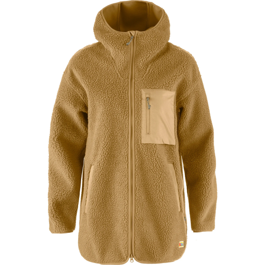 Fjellreven Fjellreven Women's Vardag Pile Fleece Long Buckwheat Brown M Fjellreven Fjellreven Women's Vardag Pile Fleece Long Buckwheat Brown M