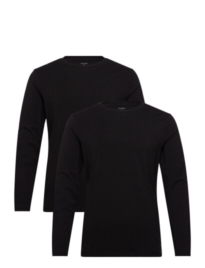 Björn Borg Core Slim Long Sleeve T-Shirt 2P - Navy - XXL