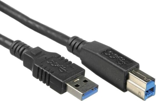 Premiumcord Ku3ab2bk 2 M Usb A Usb B Usb 3.2 Gen 1 3.1 Gen 1 5000 Mbit/S Sort