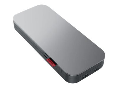 Lenovo Go Usb-C Laptop - Strømbank - 1 X Batteri - Litiumpolymer - 20000 Mah - 74 Wh - Hele Verden - Stormgrå - For Thinkbook 13X G2 Iap Thinkcentre M75t Gen 2 Thinkpad X1 Fold 16 Gen 1 Yoga Slim 9 14 Lenovo Go Usb-C Laptop - Strømbank - 1 X Batteri - Litiumpolymer - 20000 Mah - 74 Wh - Hele Verden - Stormgrå - For Thinkbook 13X G2 Iap Thinkcentre M75t Gen 2 Thinkpad X1 Fold 16 Gen 1 Yoga Slim 9 14