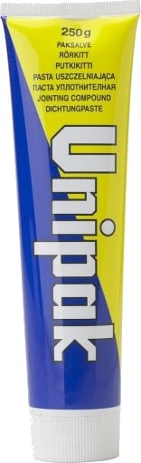 Unipak Pakksalve 250 g for overvanns- og drensrør Unipak Pakksalve 250 g for overvanns- og drensrør