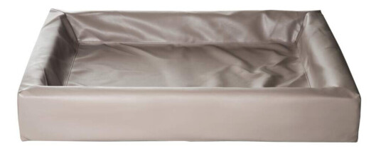 Bia Bed Original Hundeseng Beige/Grå 100x80 cm med Ergonomisk Støtte
