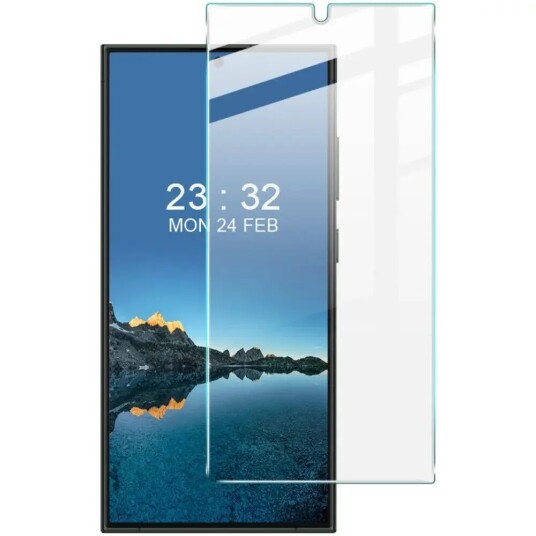 IMAK Samsung Galaxy S24 Ultra IMAK Skjermbeskytter - Case Friendly - Gjennomsiktig