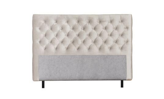 Soffadirekt OPERA 160 Sengegavl Fløyel Beige