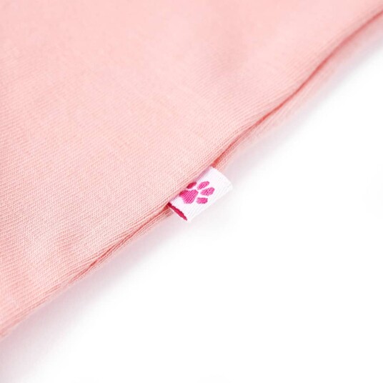 T-skjorte for barn rosa 128