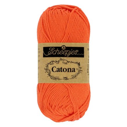Scheepjes Catona Garn 189 Royal Orange - 10g Scheepjes Catona Garn 189 Royal Orange - 10g