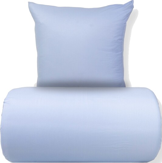 In Style Dobbelt sengetøy 200x220 cm   Microfiber   Ensfarget pastellblå