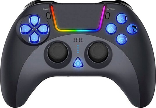 iPega Trådløs Bluetooth-kontroller PS4/PS3/PC med Touchpad Sort