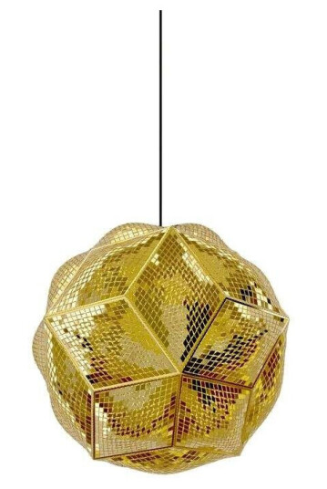 Tom Dixon Puff- Taklampe i Messing