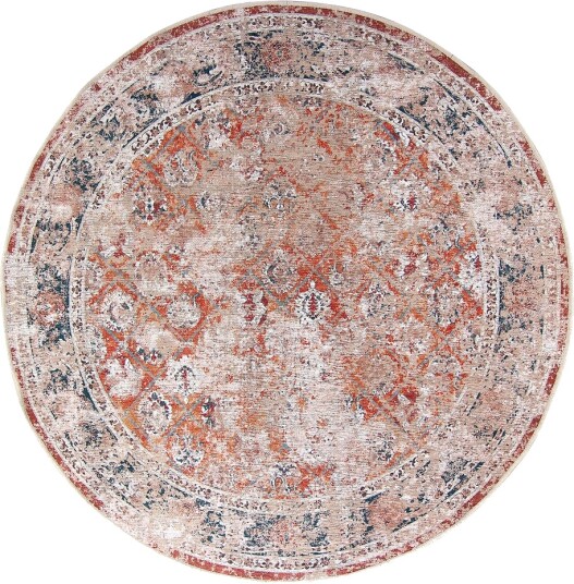 Rundt teppe Douz rosa/multi Størrelse: Ø 160 cm Rundt teppe Douz rosa/multi Størrelse: Ø 160 cm