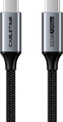 Ekstra Digital Kabel Er Usb3.2 Usb-C Usb-C 20Gbps 100W 20V/5A 4K/ 60Hz 1M