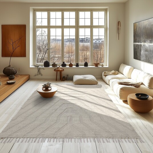 Ryetepper Callista Natural Cotton Shaggy beige Størrelse: 240 x 340 cm Ryetepper Callista Natural Cotton Shaggy beige Størrelse: 240 x 340 cm