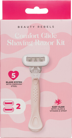 Beauty Rebels Comfort Glide Shaving Kit 1 sett Beauty Rebels Comfort Glide Shaving Kit 1 sett