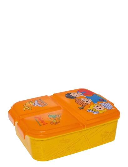 Pippi Langstrømpe Pippi Multi Compartment Madkasse - Yellow - ONE SIZE Pippi Langstrømpe Pippi Multi Compartment Madkasse - Yellow - ONE SIZE
