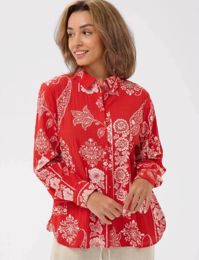 Cream Crgianna Blouse Red 38 Cream Crgianna Blouse Red 38