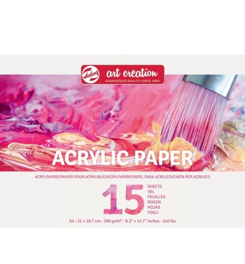 Talens Art Creation Akrylmalingsblokk A4 290 gram