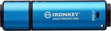Kingston IronKey Vault Privacy 50C Kryptert USB-minne 512 GB USB 3.2