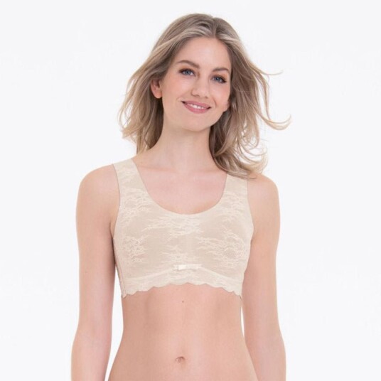 Anita BH Essentials Lace Bralette Benhvit Small Dame Anita BH Essentials Lace Bralette Benhvit Small Dame