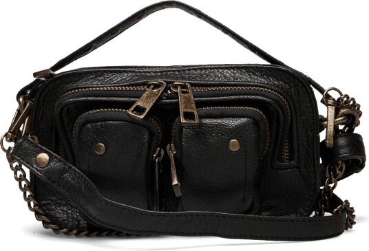 Nunoo Helena Air 1 Black W. Gold - BLACK - One Size