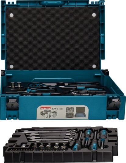 Makita E-11542 Håndverktøysett med 87 Deler