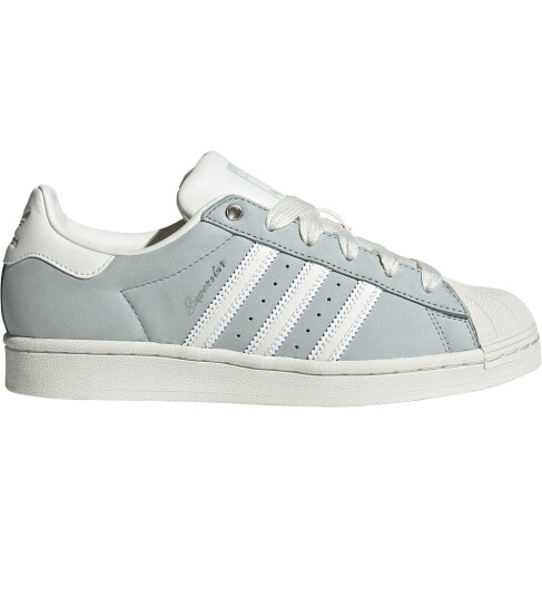 Adidas Originals Sko Superstar W Grå/Krem Originals 36 2/3 Sko Hvit
