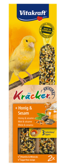 Crackers Canary Honey 2-Pakning Crackers Canary Honey 2-Pakning