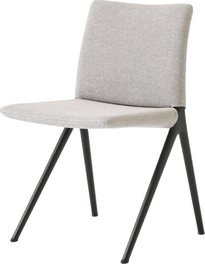 &Tradition Kape IF7 Spisestol Varm Sort/ Leire 003