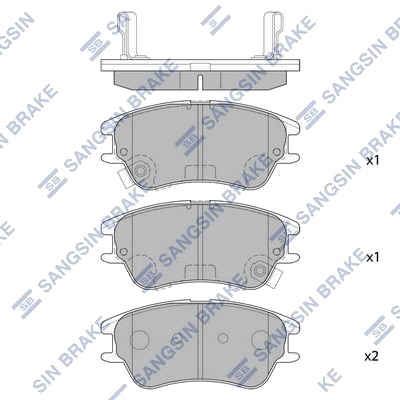 Hi Q SP1149 Bremseklosser