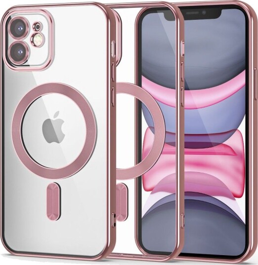 Tech-Protect MagShine Line MagSafe iPhone 11-etui Rosa