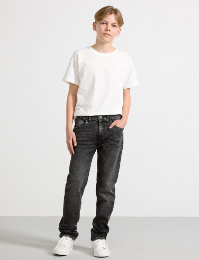 Lindex Trousers Denim Jersey Staffan Black 170 Lindex Trousers Denim Jersey Staffan Black 170