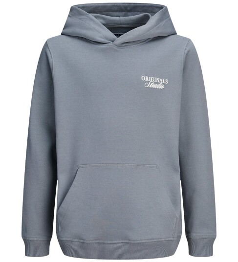 Jack & Jones Jornorrebro Typo Back Sweat Hood Sn Jnr Grey 164 Jack & Jones Jornorrebro Typo Back Sweat Hood Sn Jnr Grey 164