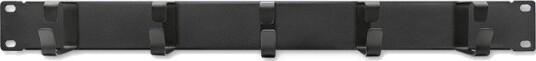 Qoltec 1U kabelorganisering for 19" rack