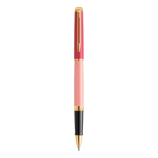 Waterman Hemisphere Colour Blocking Pink Kulepenn Med Gaveeske Fin Rosa