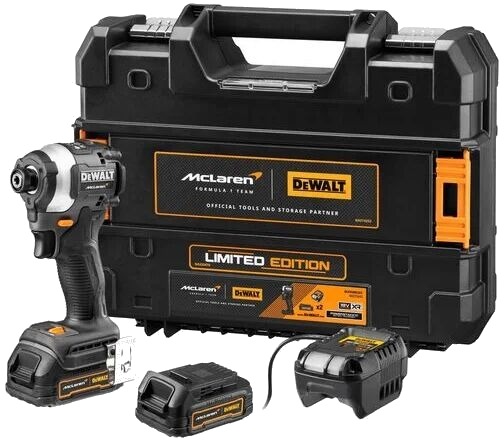 Dewalt Dewalt Mclaren Limited Edition 18v Xr Ultrakompakt Slagtrekker Med 2 X Powerstack Batterier I Tstak Dewalt Dewalt Mclaren Limited Edition 18v Xr Ultrakompakt Slagtrekker Med 2 X Powerstack Batterier I Tstak