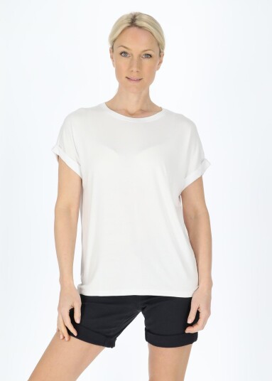 Seaside Houston Loose Fit Tee W White 38 T-Shirts Seaside Houston Loose Fit Tee W White 38 T-Shirts