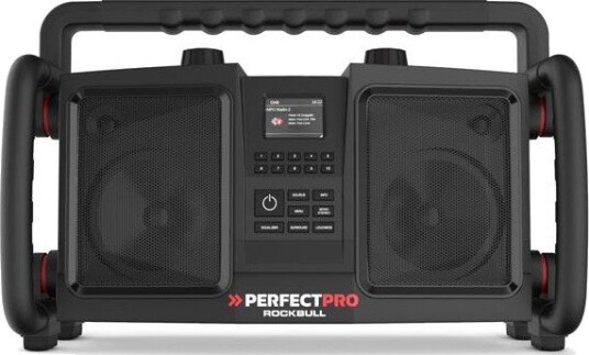 Perfectpro Rockbull Byggradio Med Bluetooth, Byggradio & Høytallere Perfectpro Rockbull Byggradio Med Bluetooth, Byggradio & Høytallere