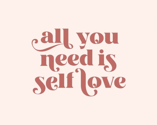 Namly Design Plakat All You Need Is Self Love POSTERG9DBCT