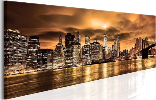 Tavle City Of The Setting Sun 135X45 Artgeist sp. z o. o.