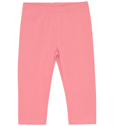 Minymo Leggings 3/4 Strawberry Pink 10 år 140 Leggings Rosa