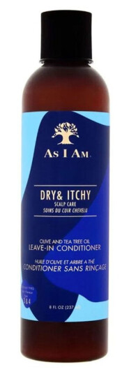 As I Am Dry & Itchy Scalp Care Olive Tea Tree Oil Leave-In Con
