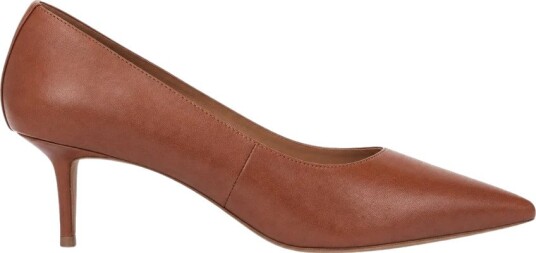 Lauren Ralph Lauren Adrienne Leather Pump Brown 38