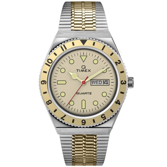 Timex Q Reissue TW2V18600 - Herre - 38 mm - Analog - Kvarts urverk - Plexiglas