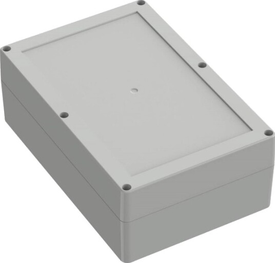 Tru Components TC 13865168 209,7 × 139,8 × 75 mm Polykarbonat Lysegrå