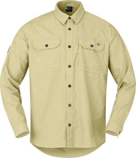 Norrøna Men's Femund Cotton Shirt Sage Green XL