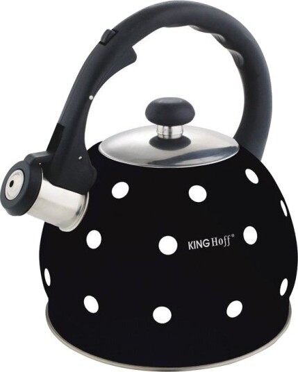 King Hoff Kinghoff Kh-1048 Emaljert Vannkoker Med Prikker 2,0L King Hoff Kinghoff Kh-1048 Emaljert Vannkoker Med Prikker 2,0L