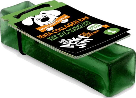 Lucky Jim Kollagenbar med spirulina Sparepakke størrelse S 9 x 25 g