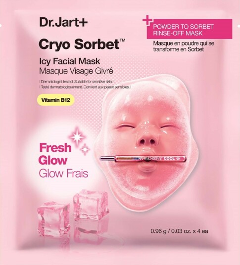 Dr.jart+ Cryo Sorbet Icy Facial Mask 4 stk Dr.jart+ Cryo Sorbet Icy Facial Mask 4 stk